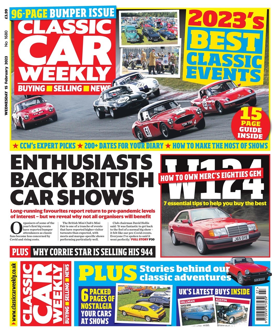 Classic Car Weekly Preview Pages