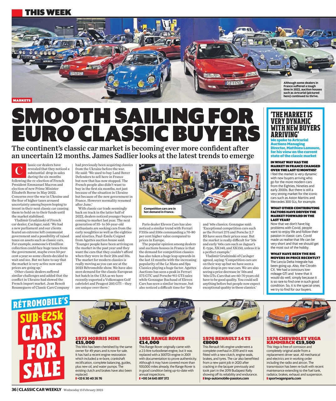 Classic Car Weekly Preview Pages