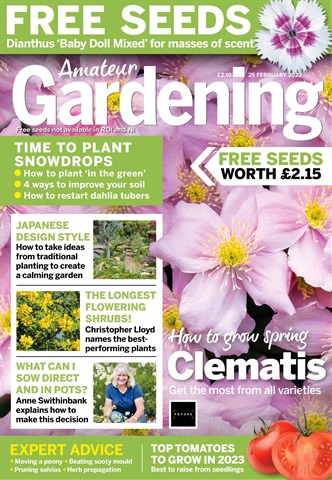 Amateur Gardening issue 25th February 2023