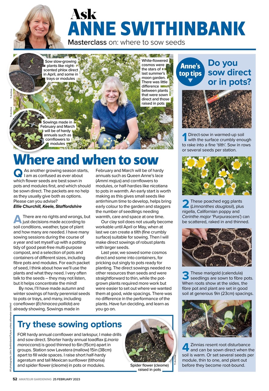 Amateur Gardening Preview Pages