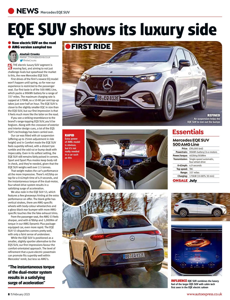 Auto Express Preview Pages