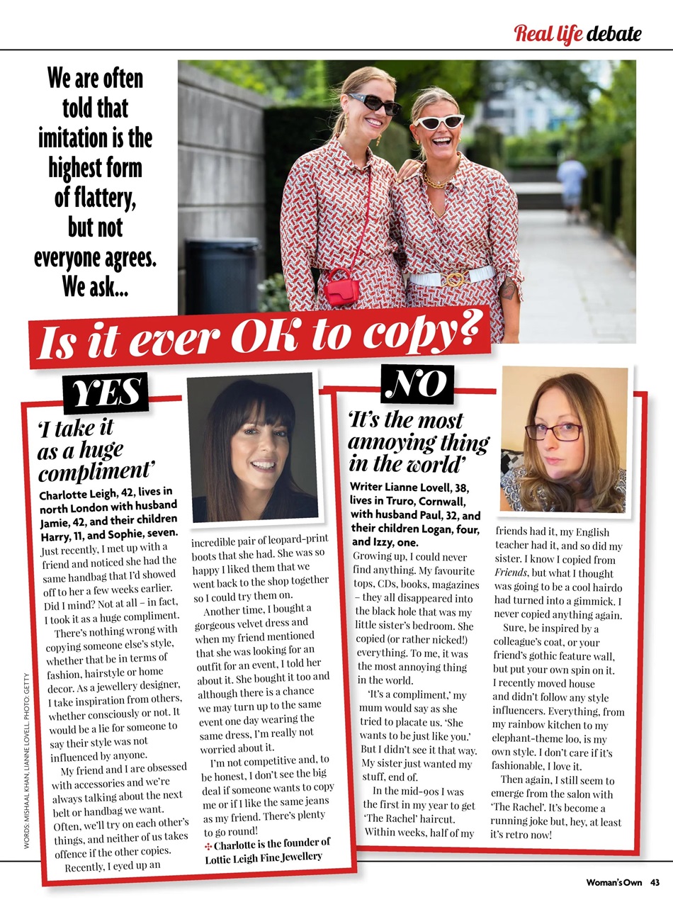 Woman's Own Preview Pages