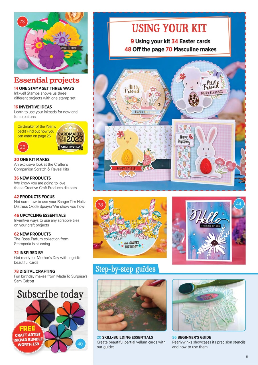 Papercraft Essentials Preview Pages