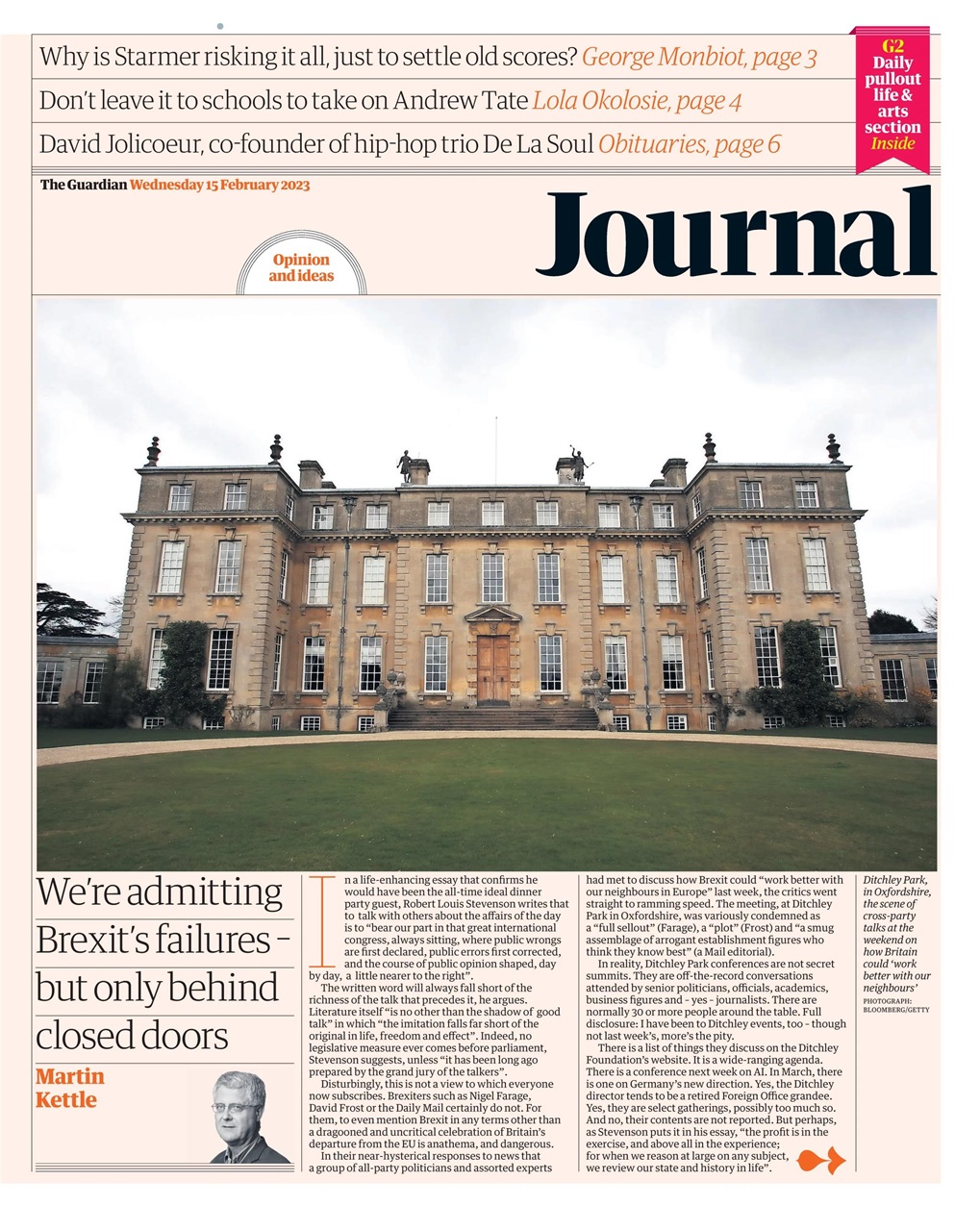 The Guardian Newspaper Preview Pages