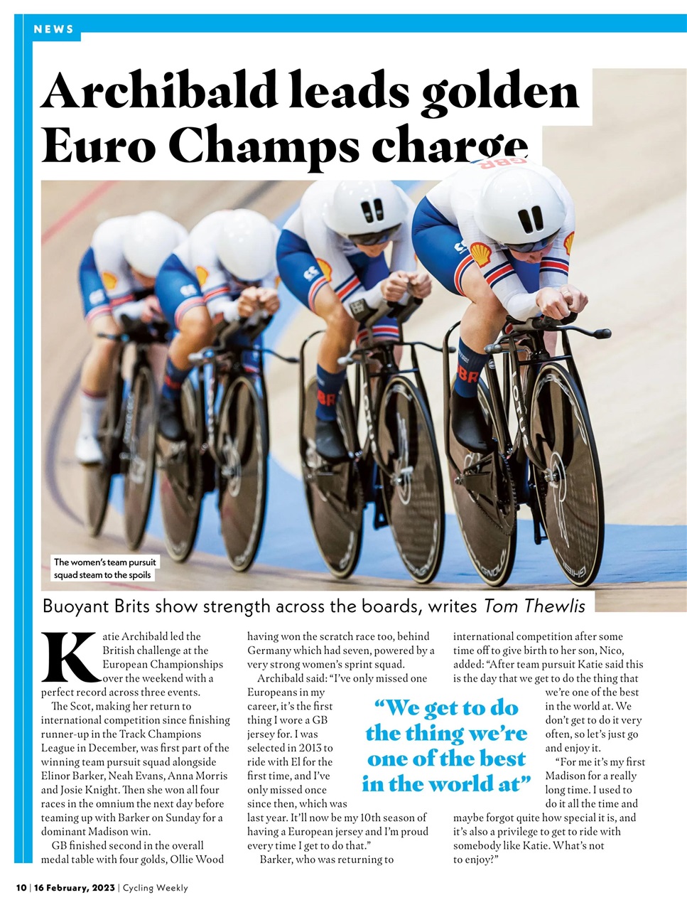 Cycling Weekly Preview Pages