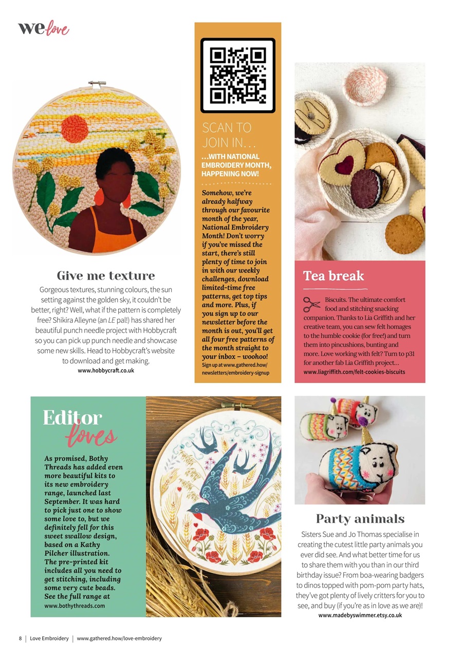 Love Embroidery Preview Pages