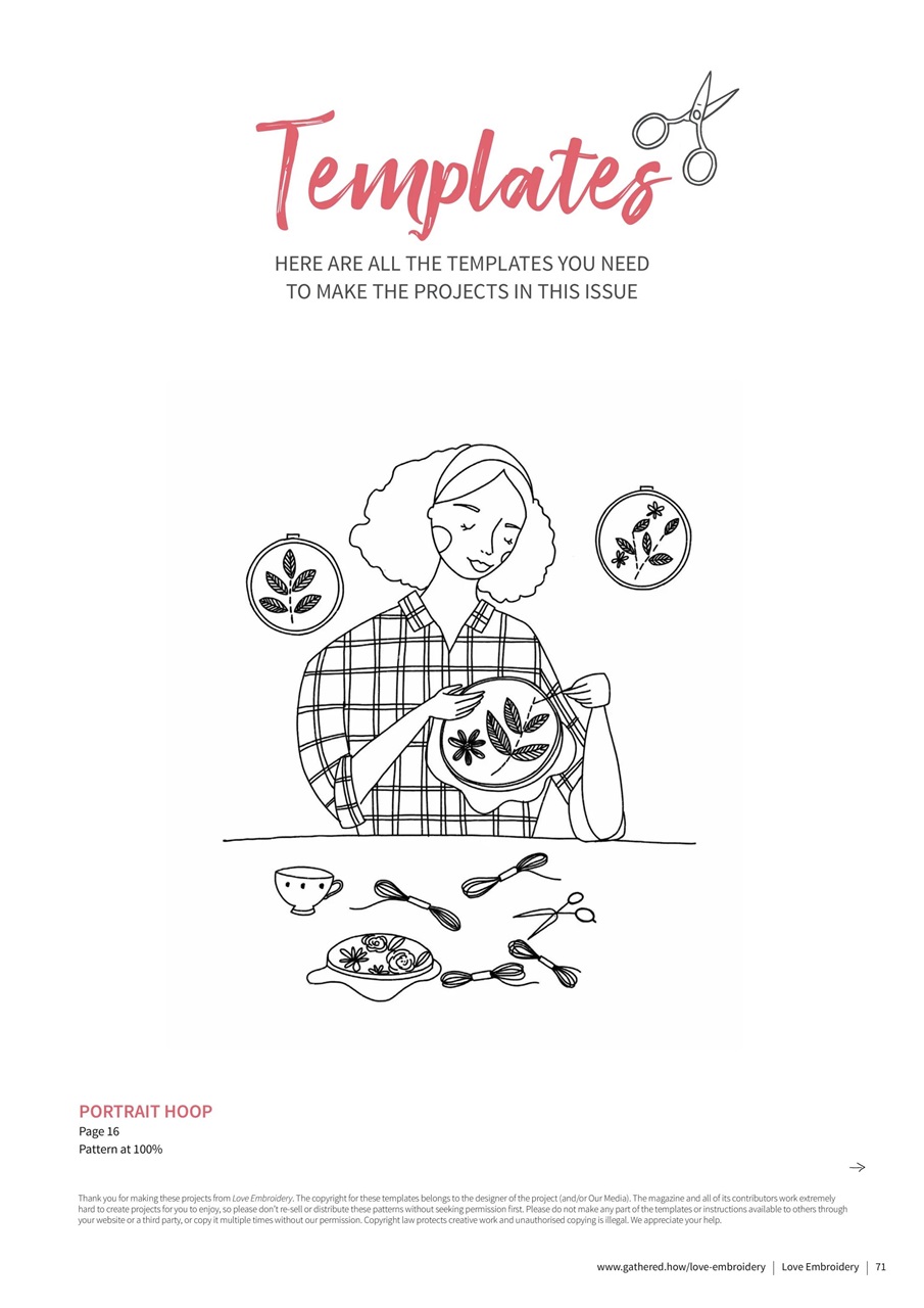 Love Embroidery Preview Pages