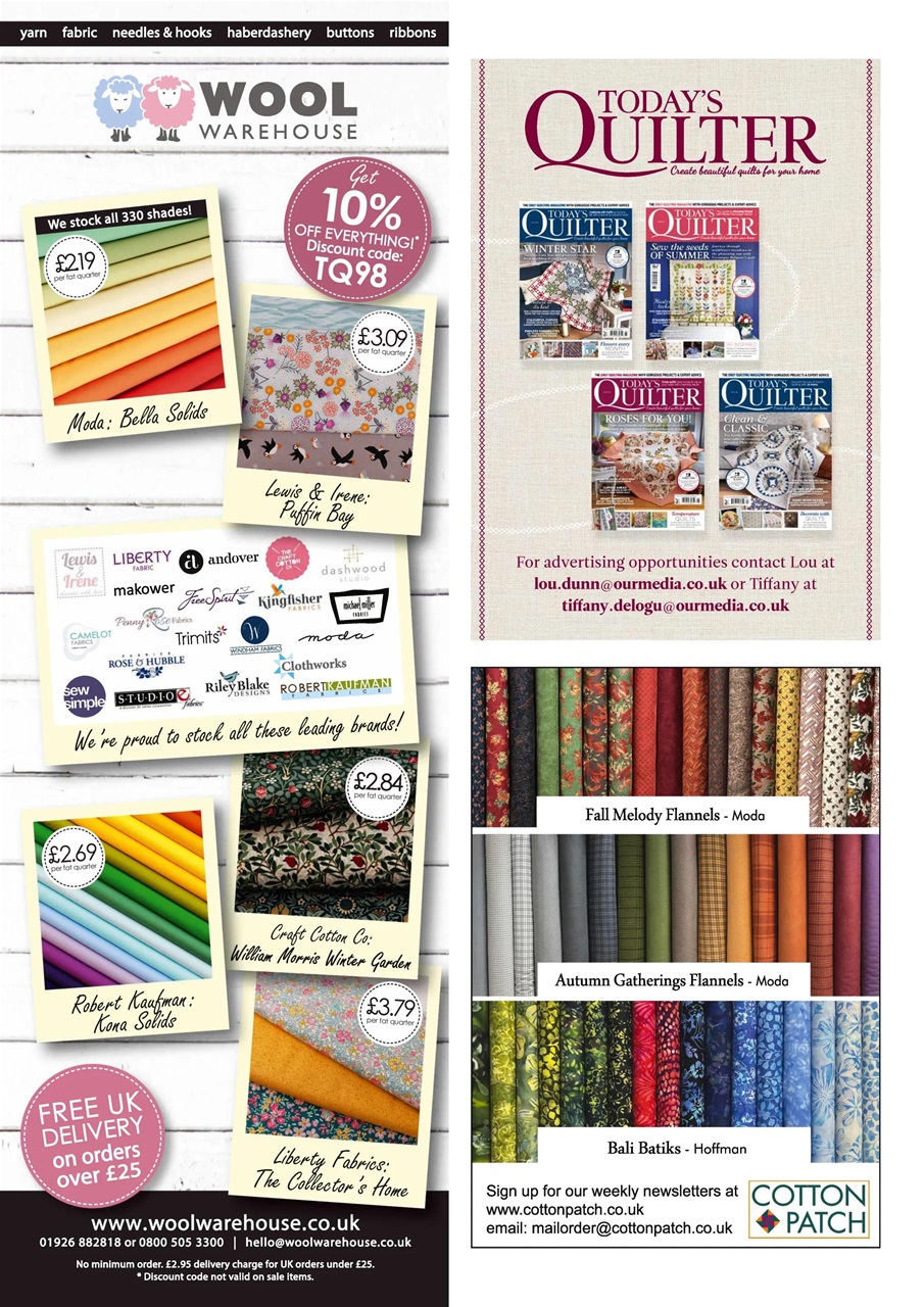 Today’s Quilter Preview Pages