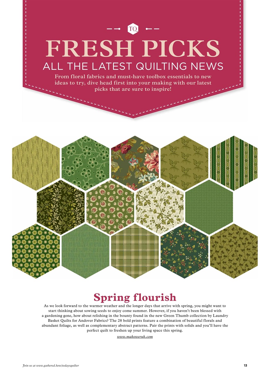 Today’s Quilter Preview Pages