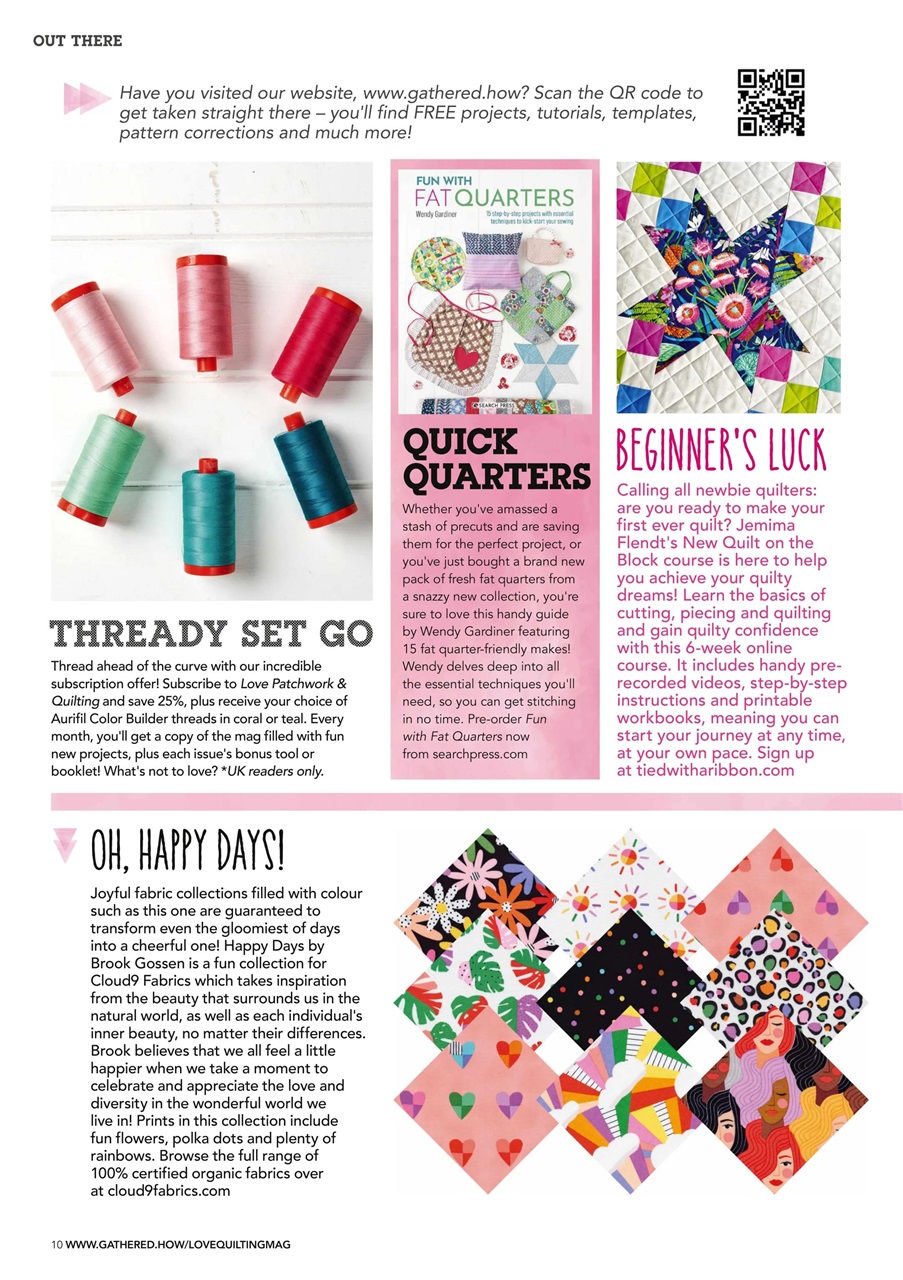 Love Patchwork & Quilting Preview Pages