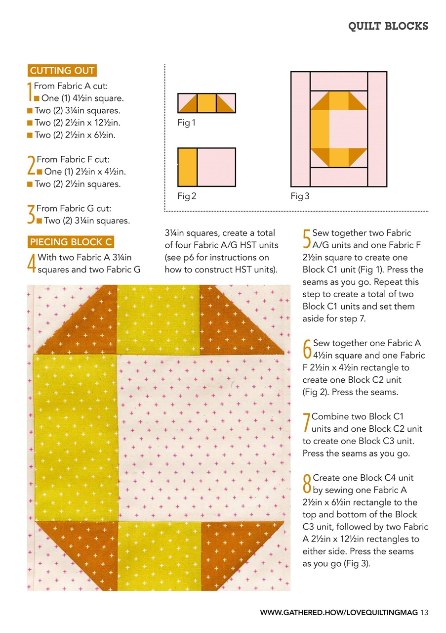 Love Patchwork & Quilting Preview Pages