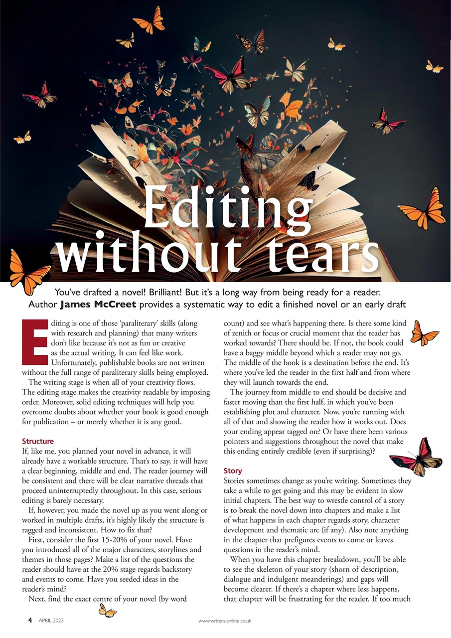 Writing Magazine Preview Pages