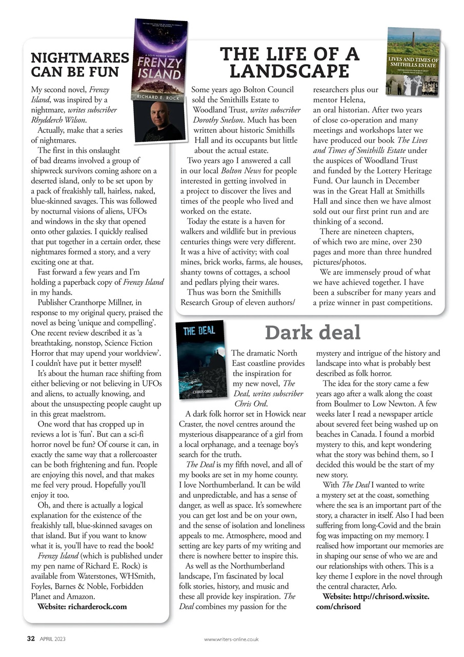 Writing Magazine Preview Pages