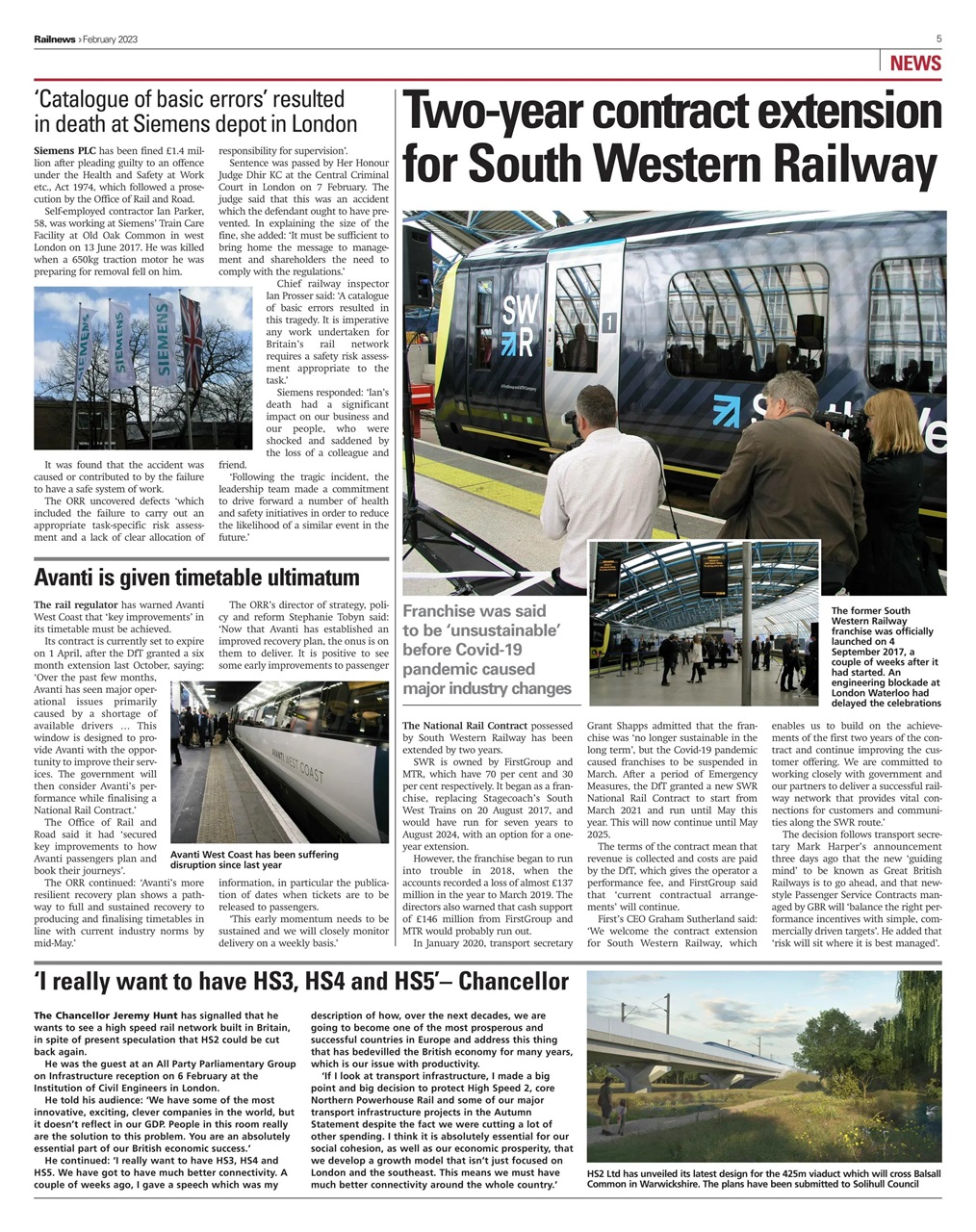 Railnews Preview Pages