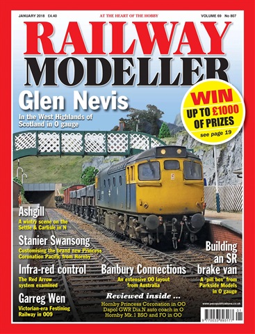 Railway Modeller issue January 2018