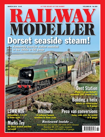 Railway Modeller issue March 2018