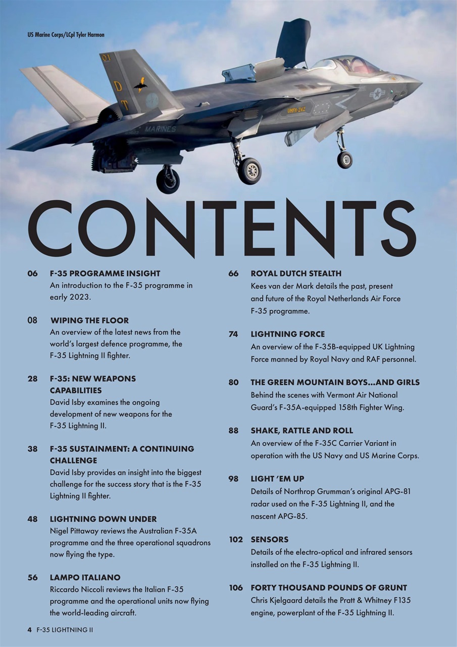 AirForces Monthly Preview Pages