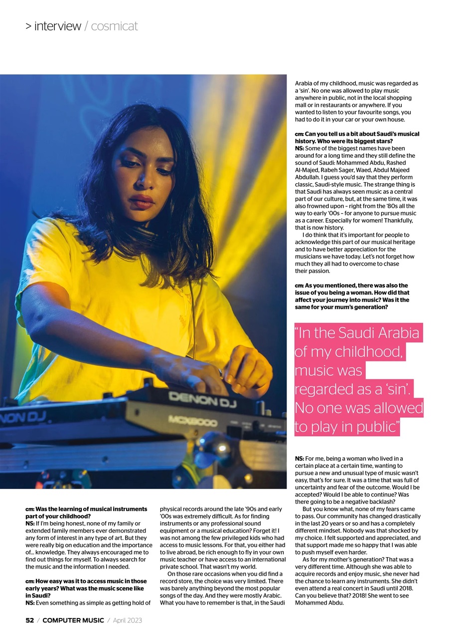 Computer Music Preview Pages