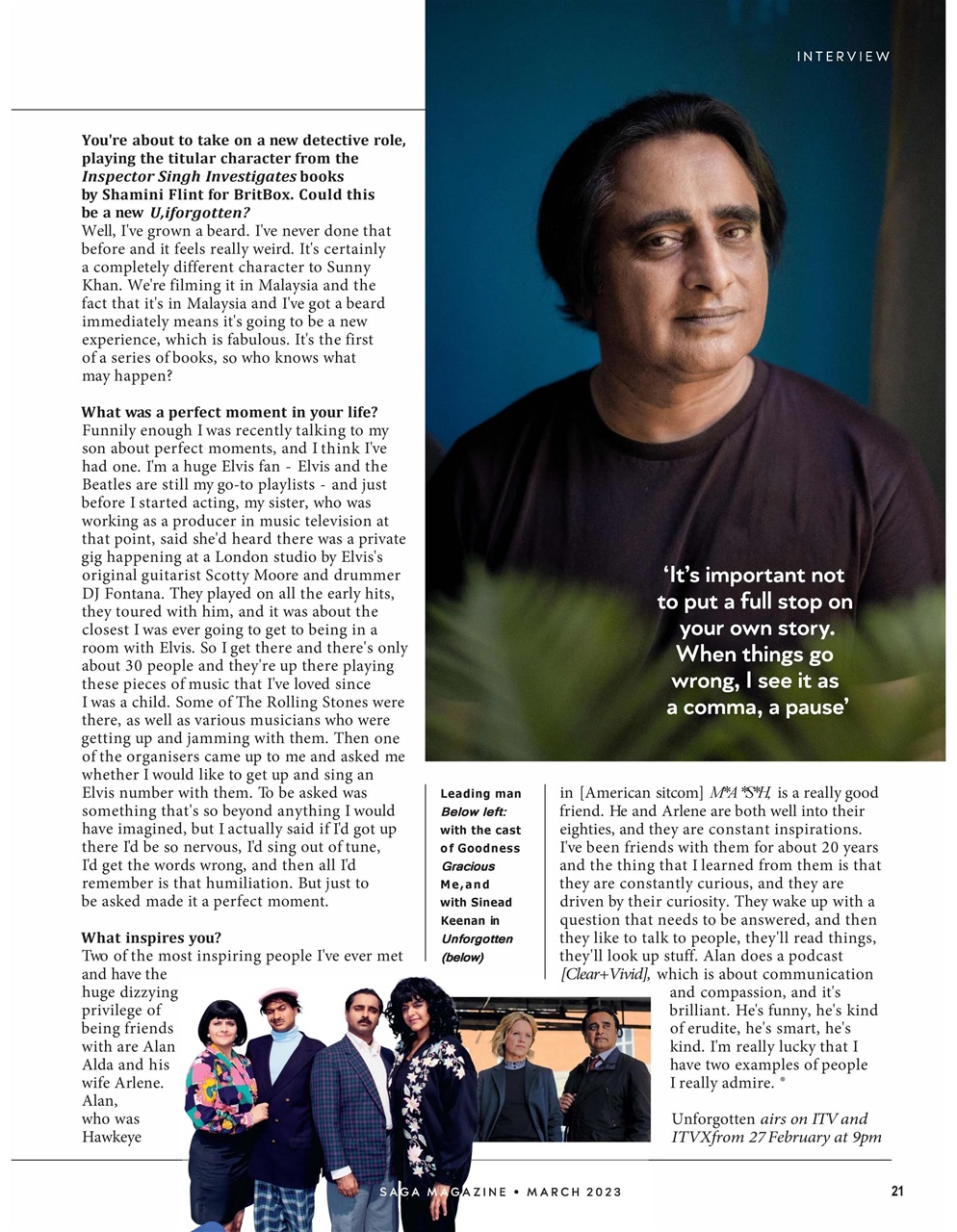 Saga Magazine Preview Pages