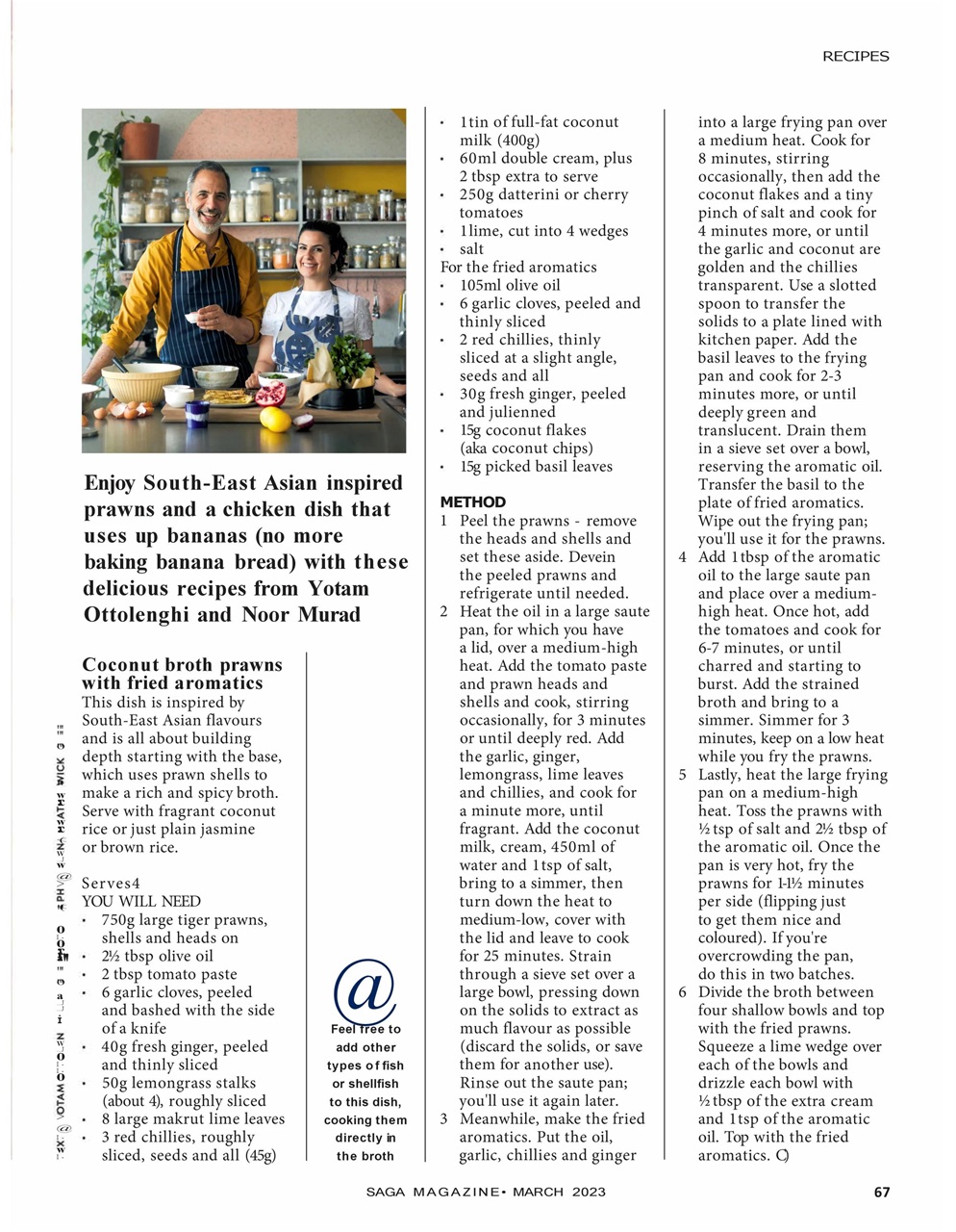 Saga Magazine Preview Pages