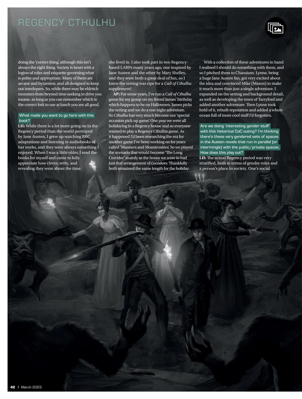 Tabletop Gaming Preview Pages