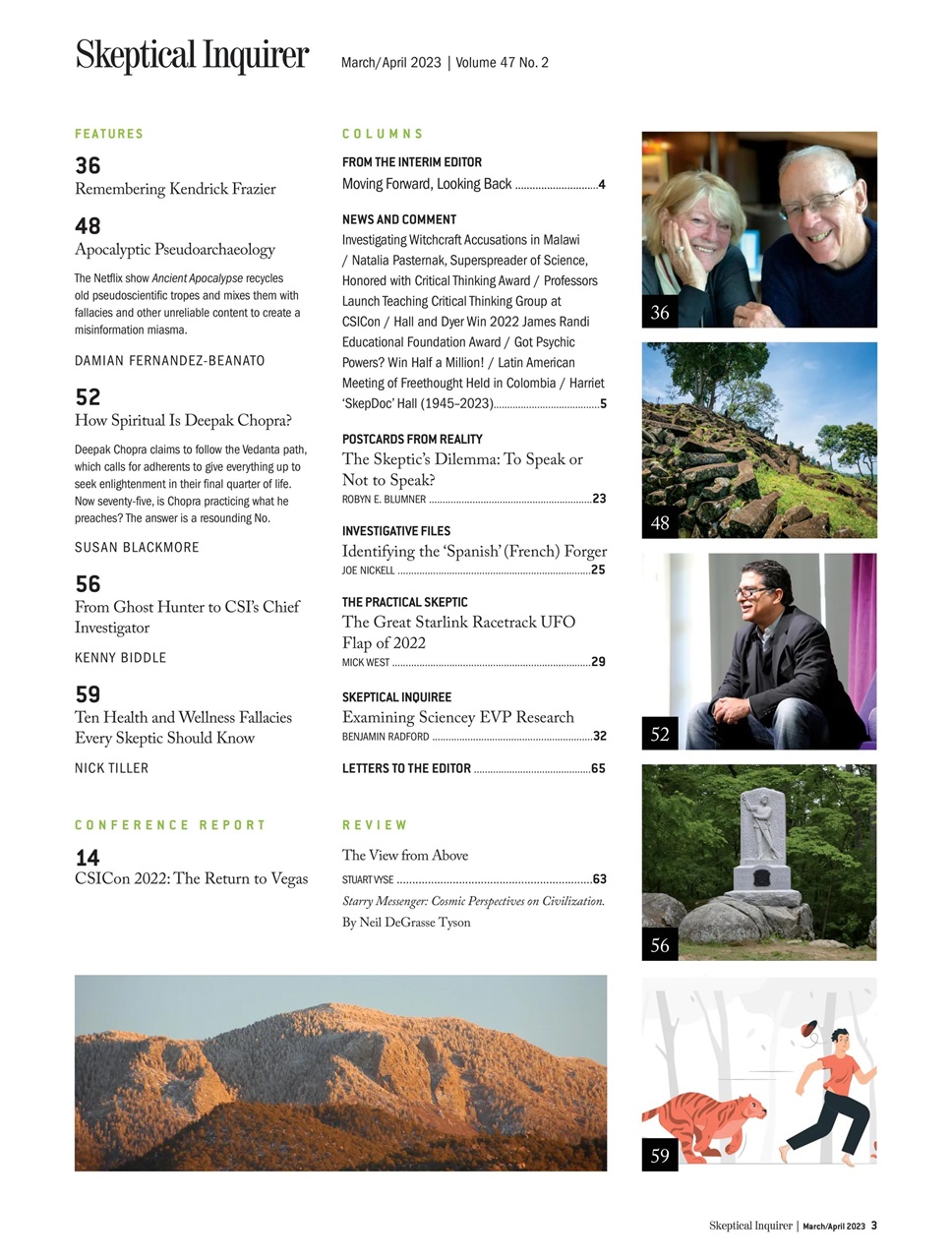 Skeptical Inquirer Preview Pages