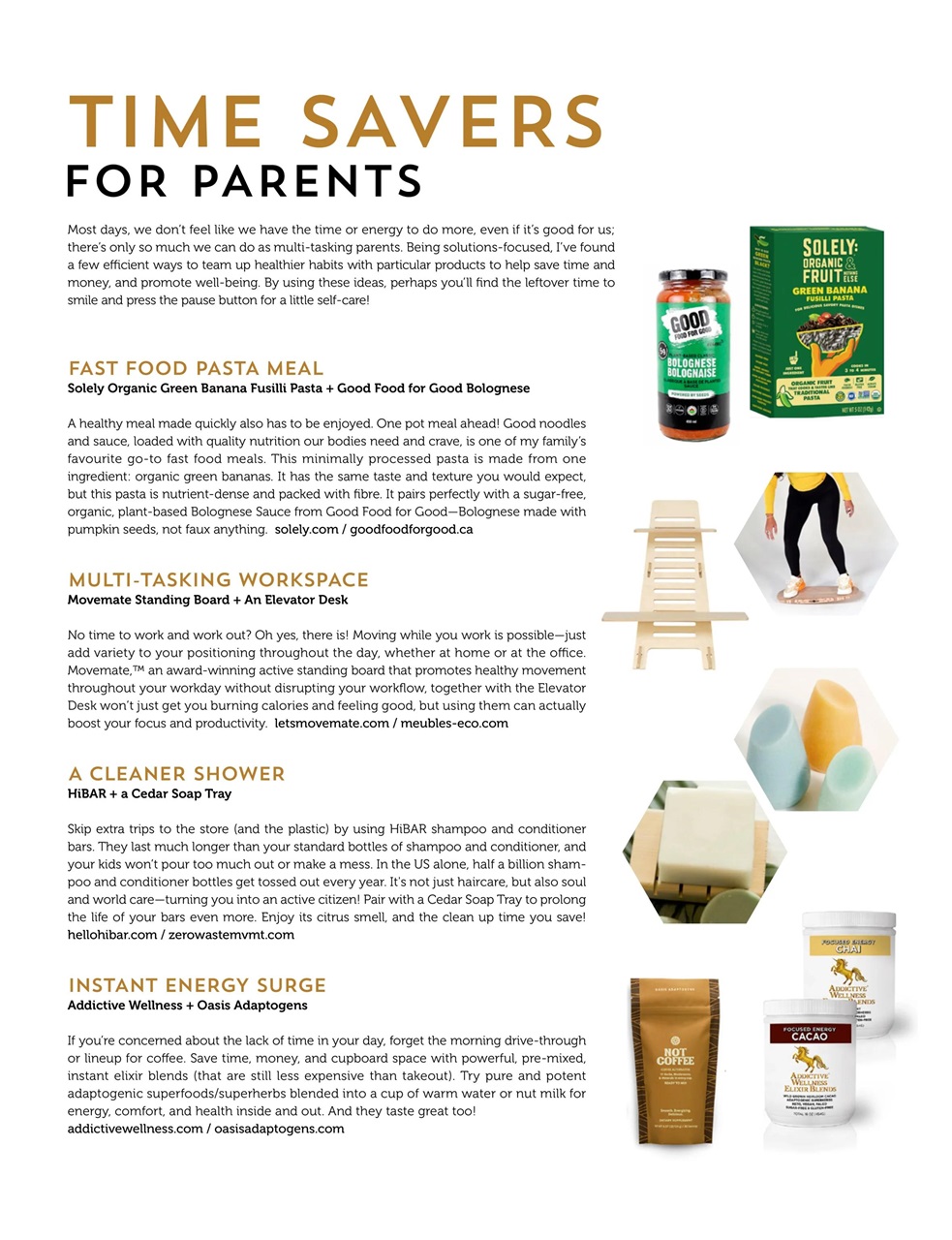 Ecoparent Magazine Preview Pages