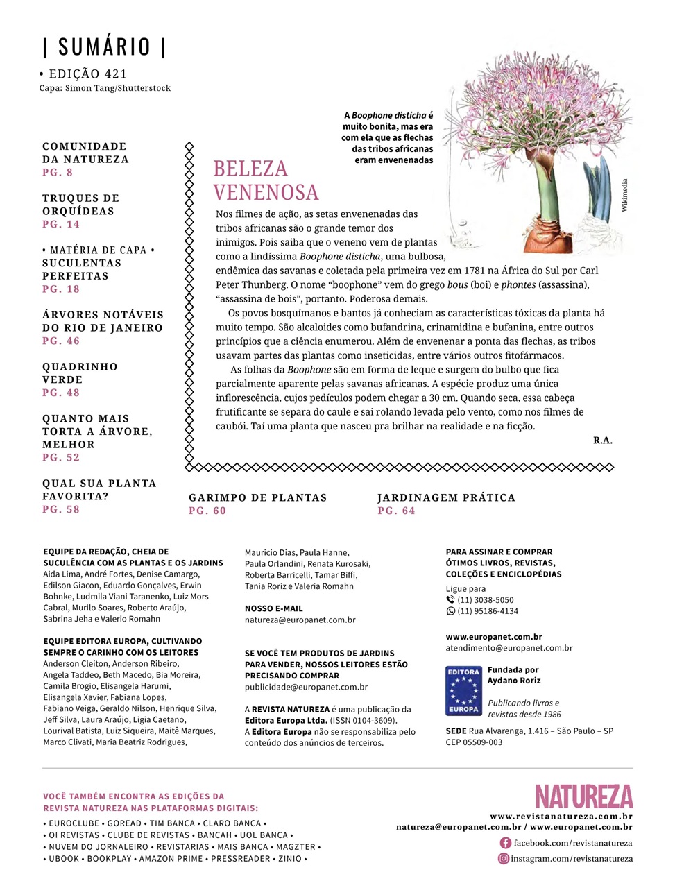 Natureza Preview Pages