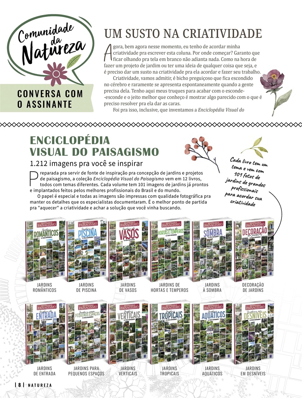 Natureza Preview Pages