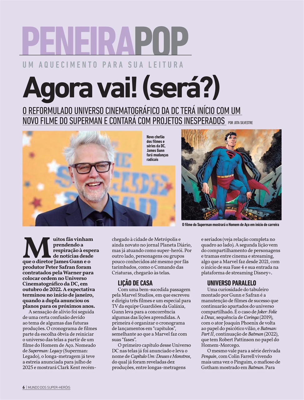 Mundo dos Super-Heróis Preview Pages