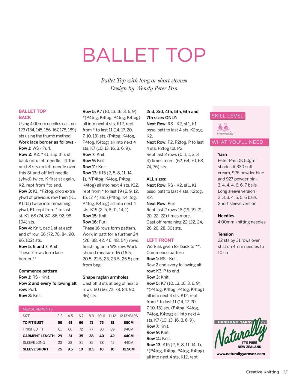 Creative Knitting Preview Pages