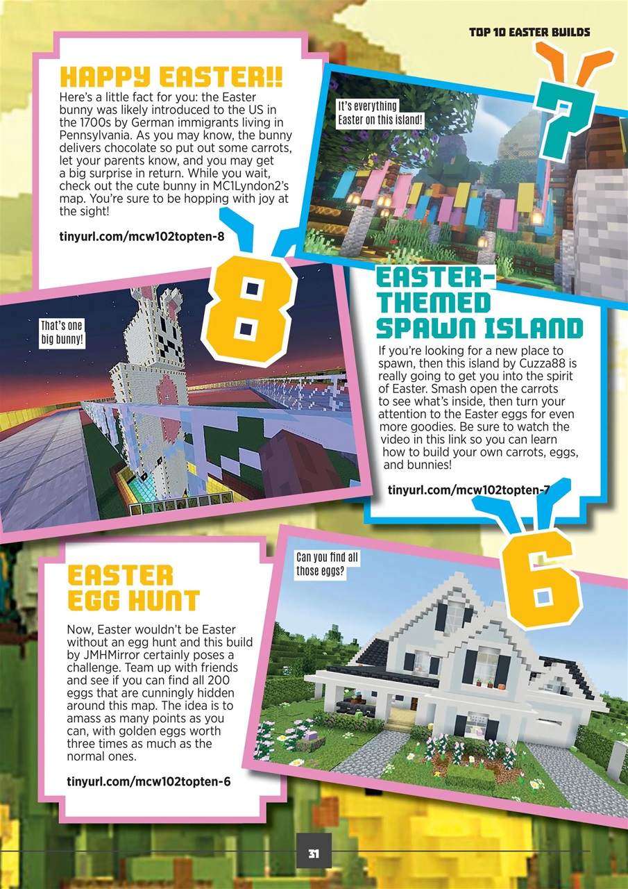 Minecraft World Preview Pages