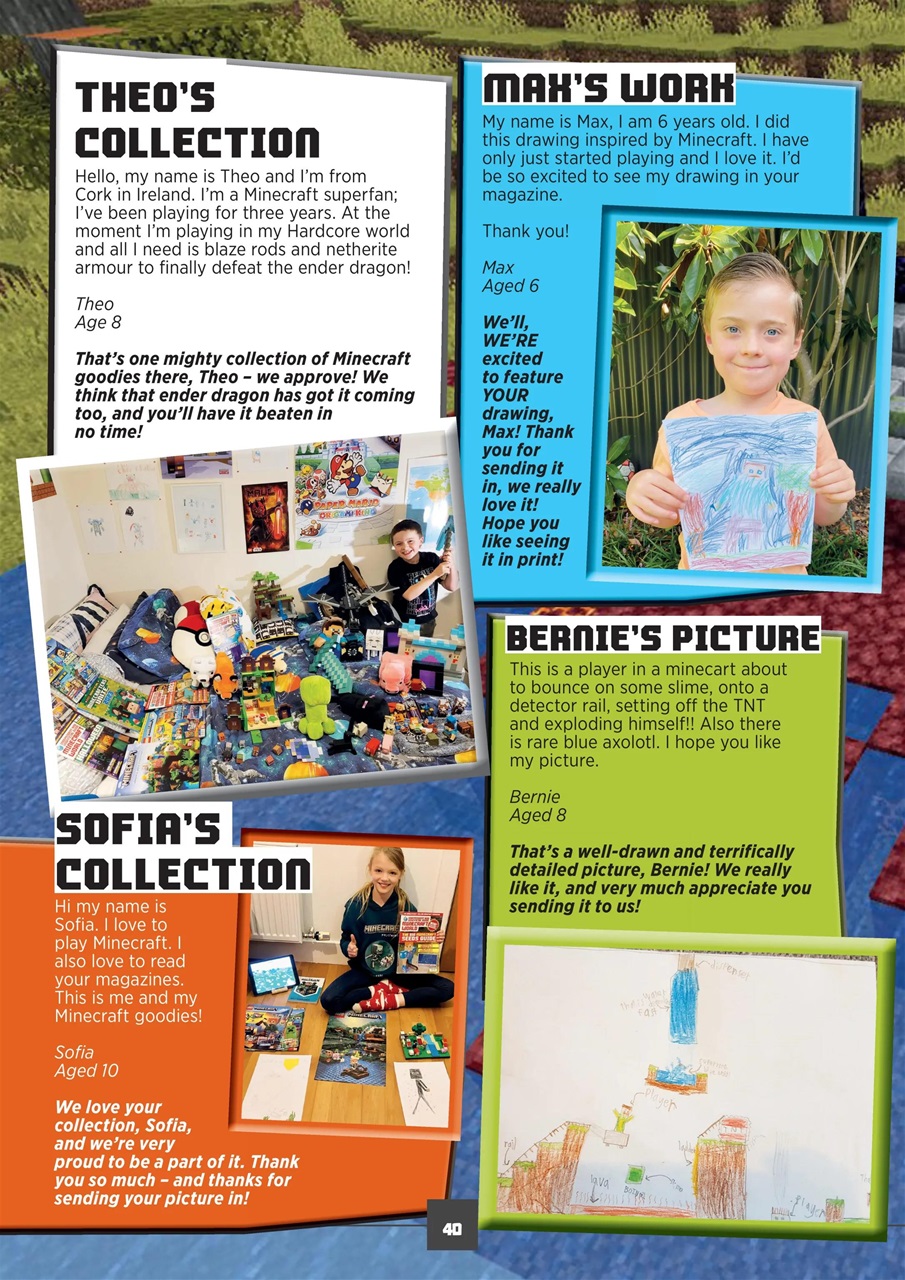 Minecraft World Preview Pages