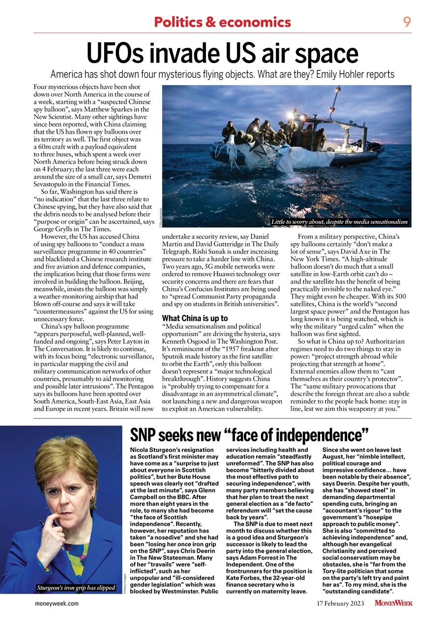 MoneyWeek Preview Pages