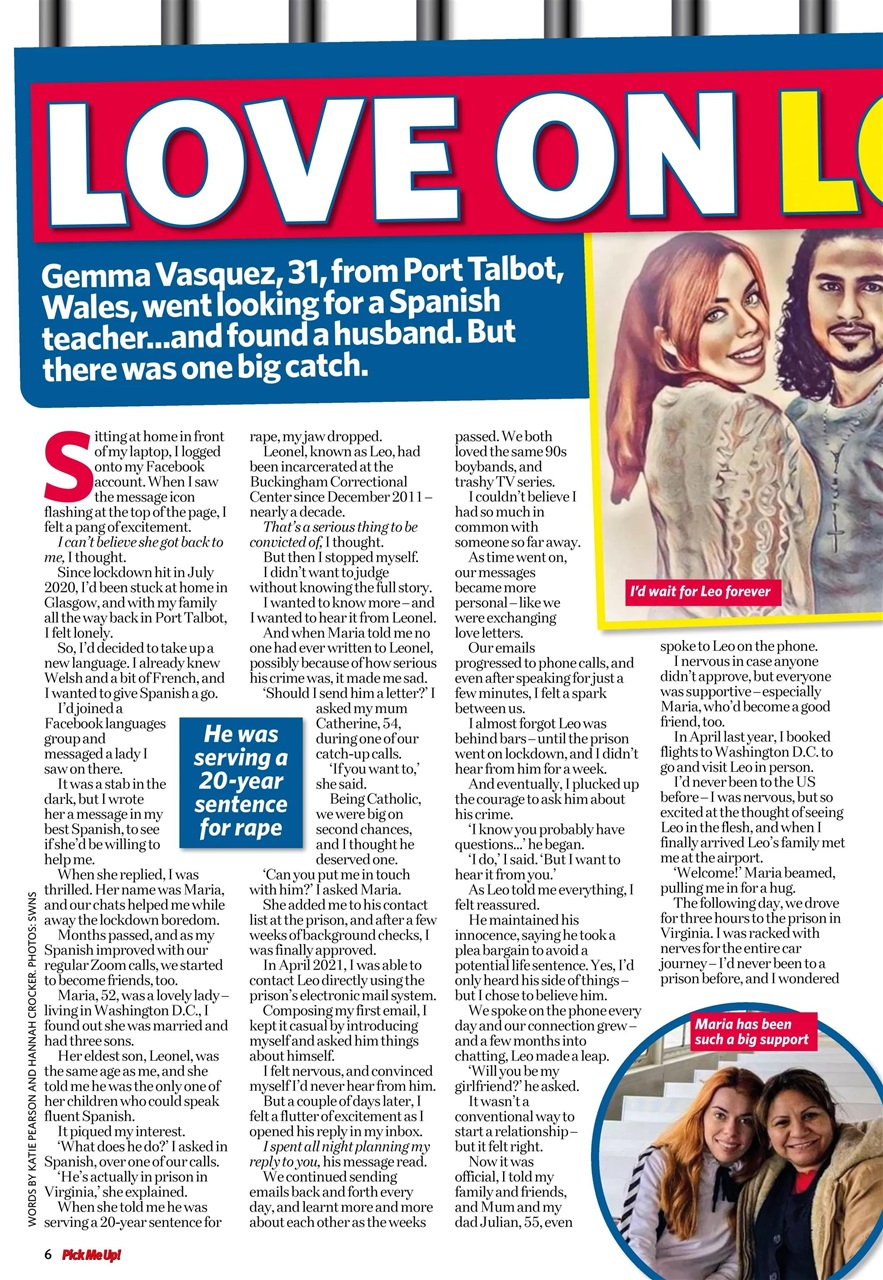 Pick Me Up Preview Pages