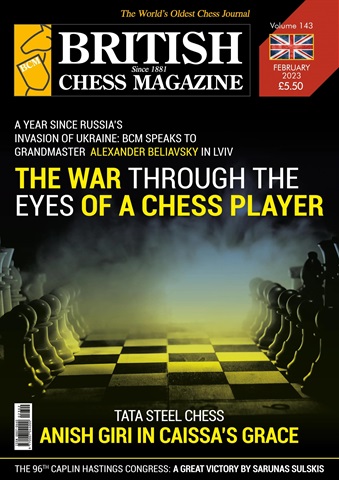 British Chess Magazine issue February 2023