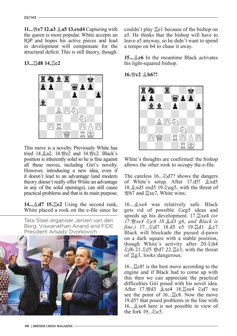 British Chess Magazine Preview Pages