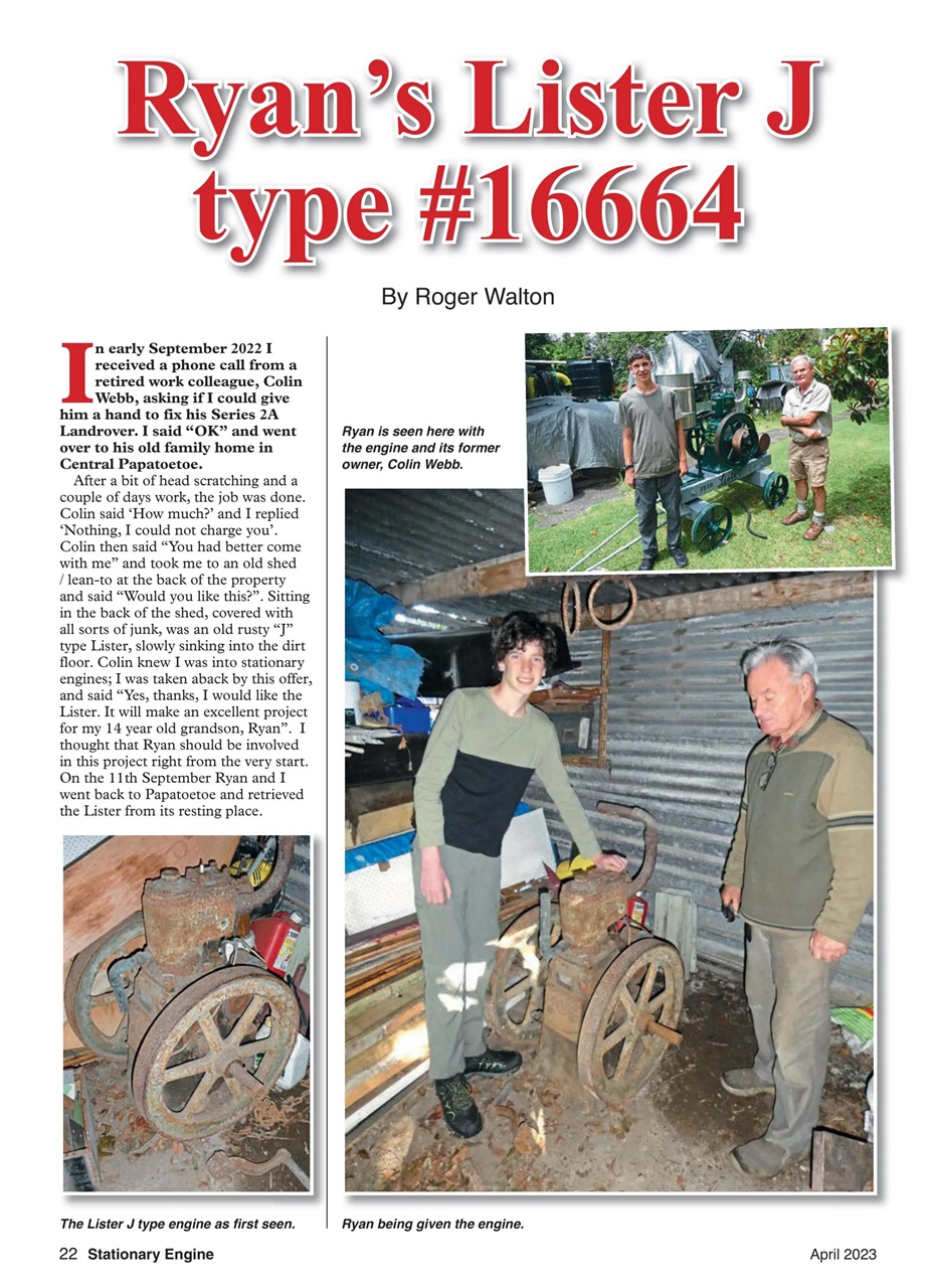 Stationary Engine Preview Pages