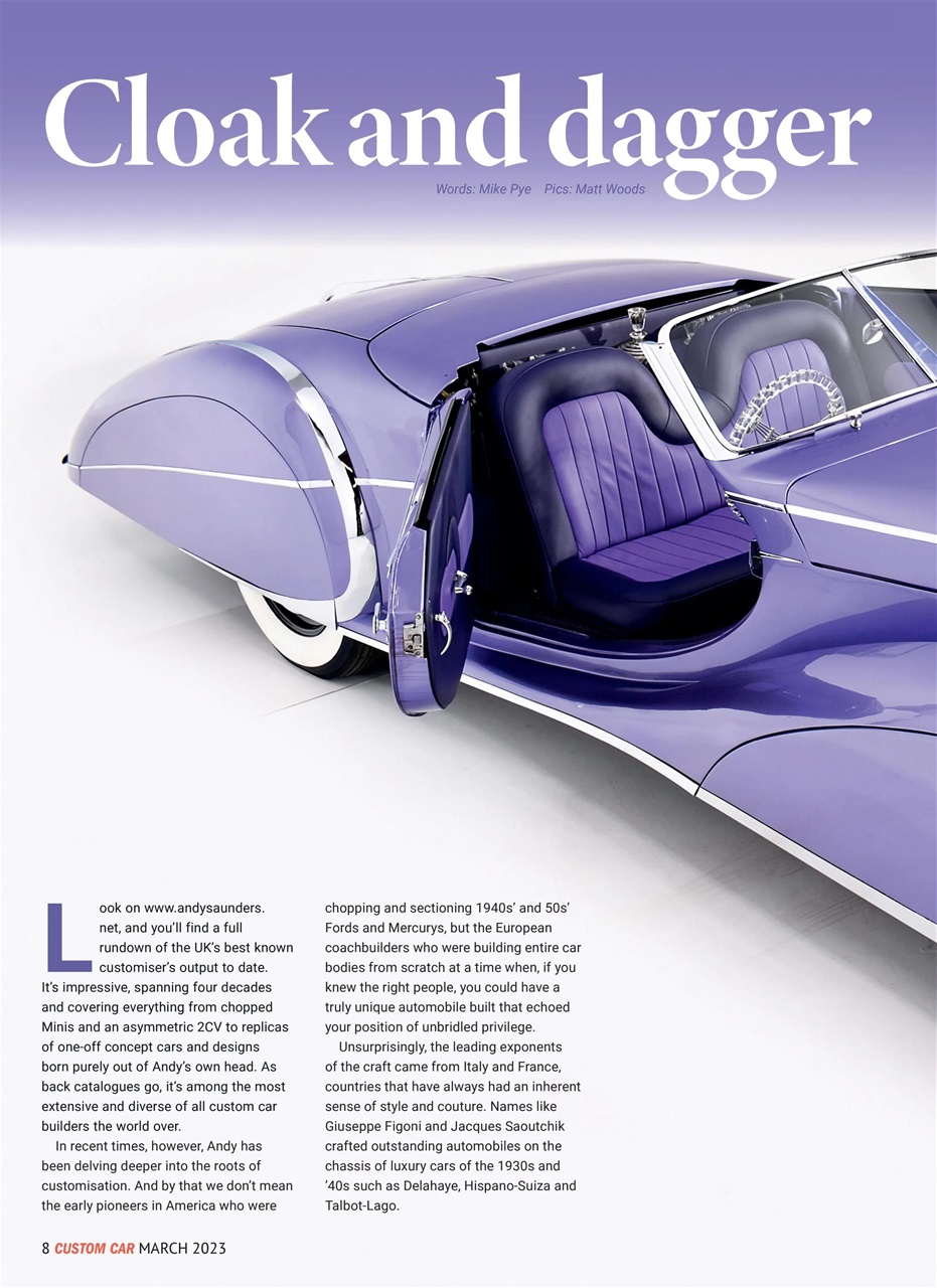 Custom Car Preview Pages