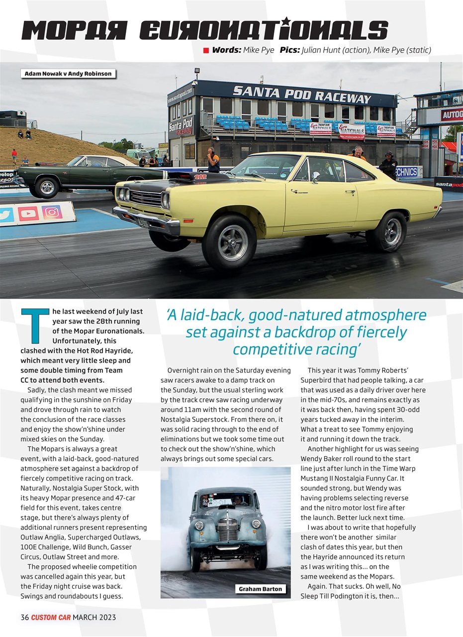 Custom Car Preview Pages