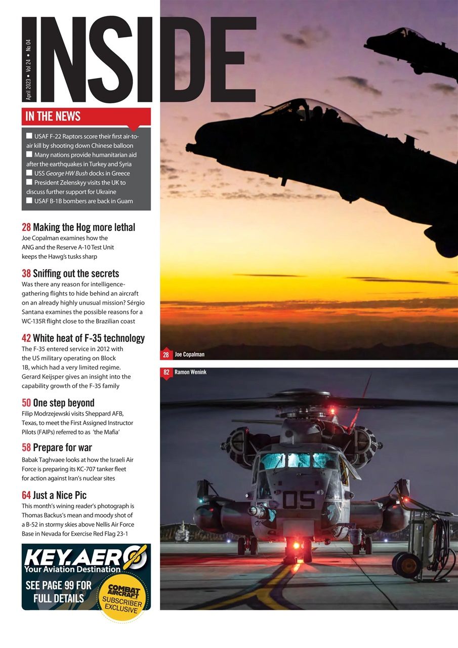 Combat Aircraft Journal Preview Pages