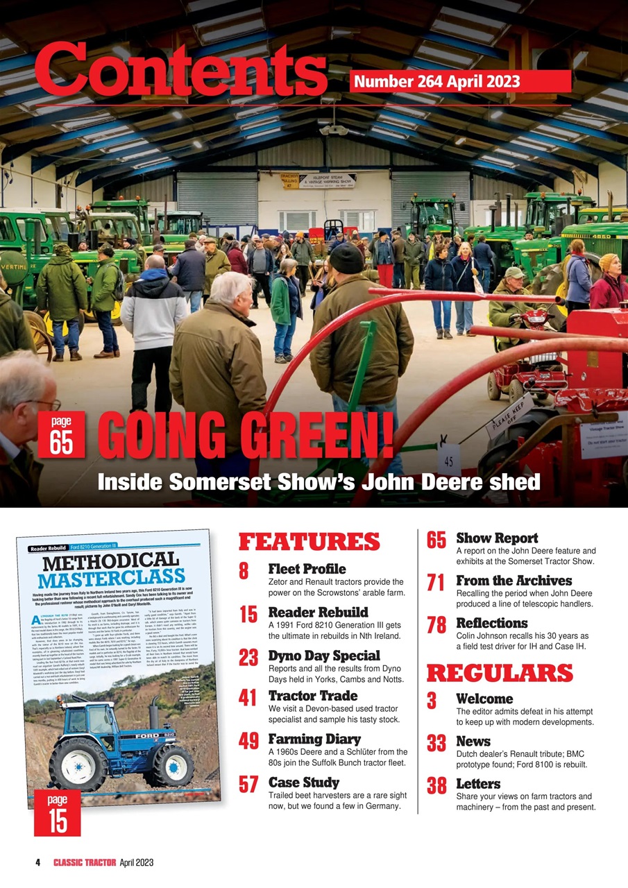 Classic Tractor Preview Pages