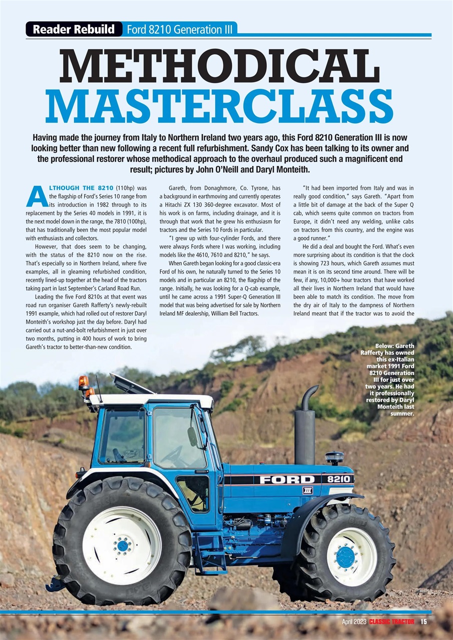 Classic Tractor Preview Pages