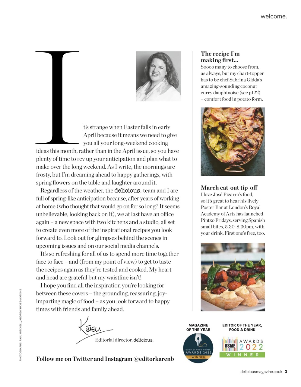 delicious. Magazine Preview Pages