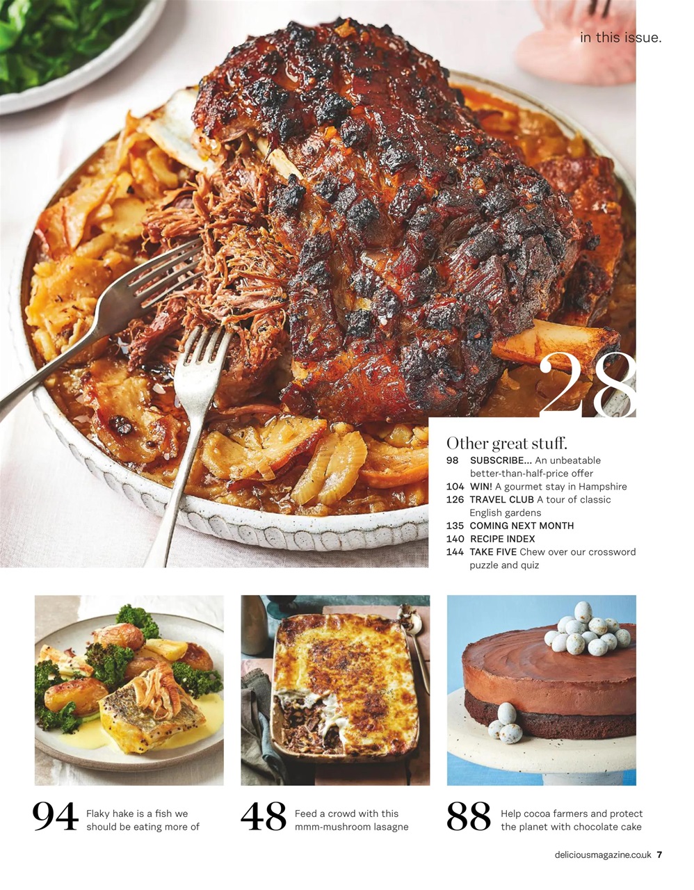 delicious. Magazine Preview Pages