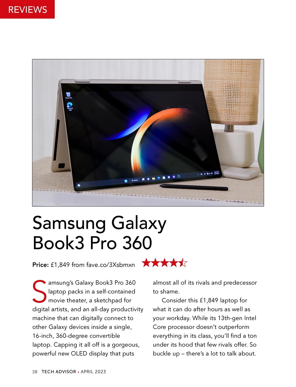 Tech Advisor Preview Pages