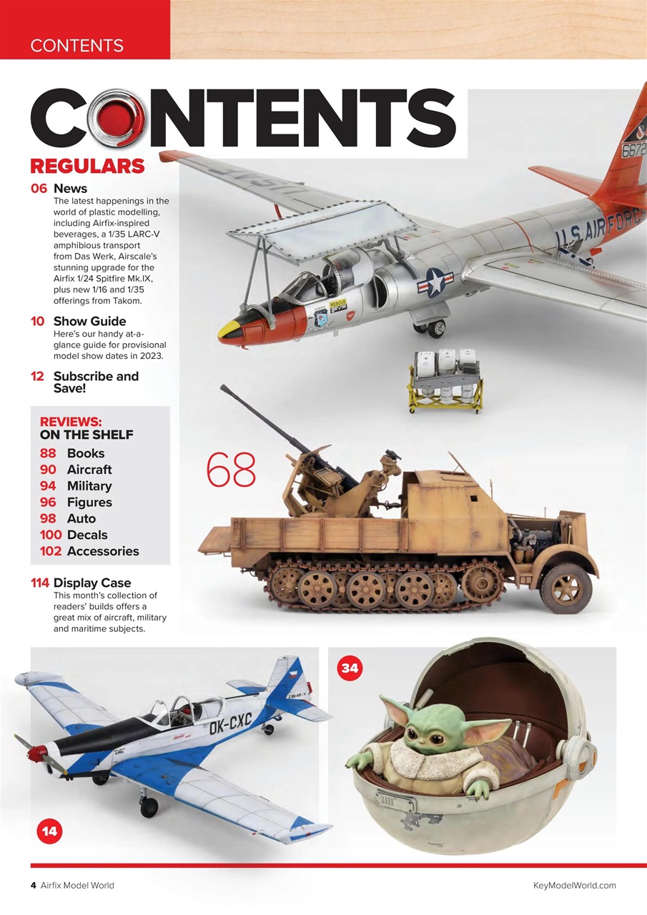 Airfix Model World Magazine April Back Issue