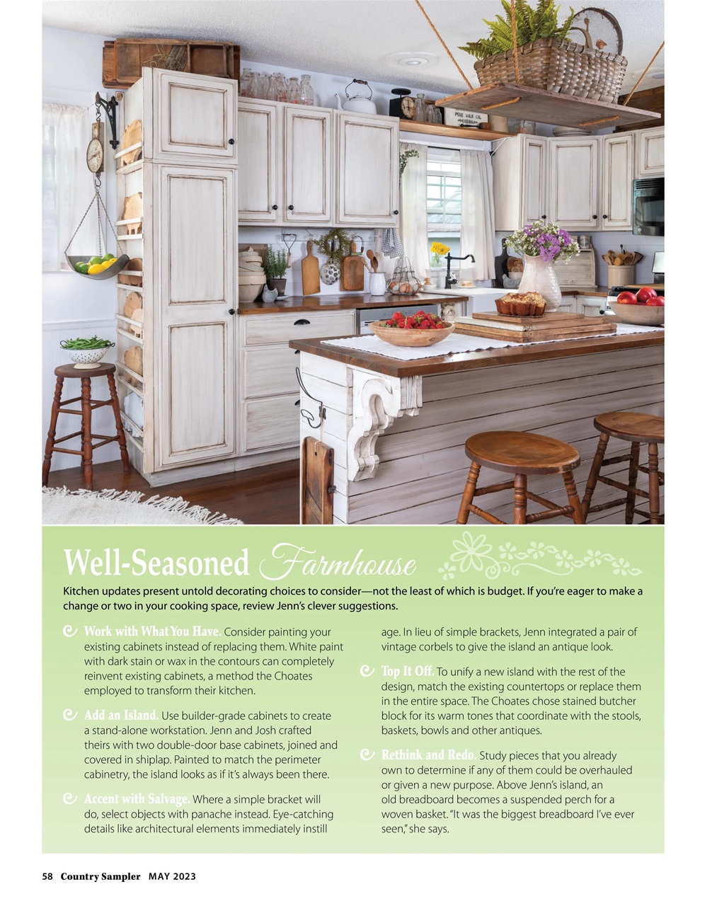 Country Sampler Preview Pages