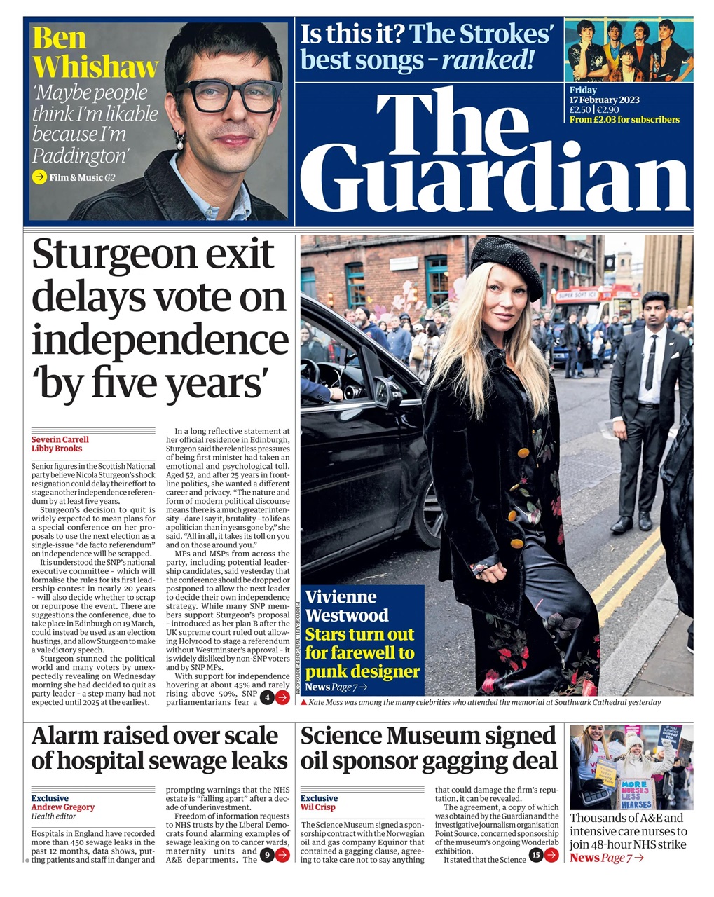 The Guardian Newspaper Preview Pages