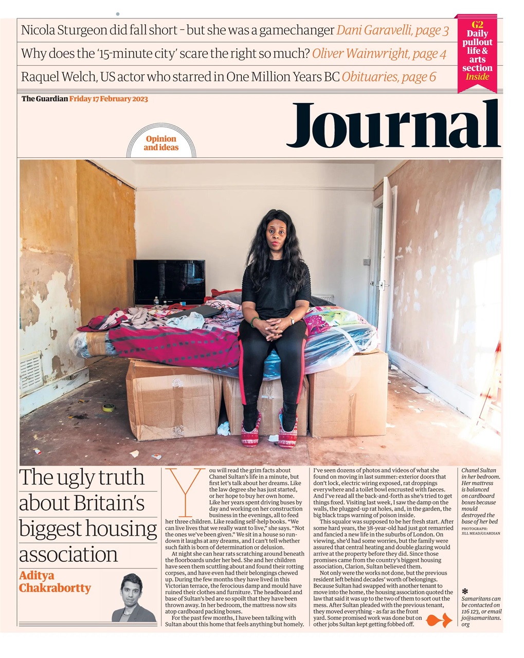 The Guardian Newspaper Preview Pages